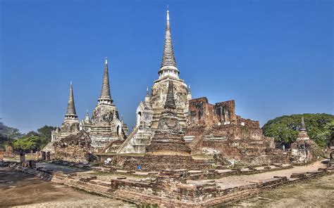 Wat Phra Sri Sanphet i Ayutthaya - Ruinerna av ett mäktigt tempel komplekx!